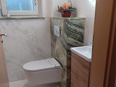 Naturstein Spühlkastenverkleidung